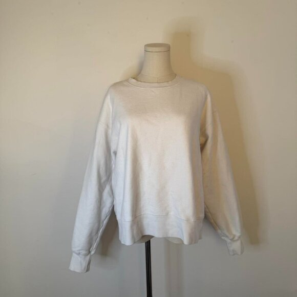 White Tna Crewneck Sweatshirt - Picture 1 of 6